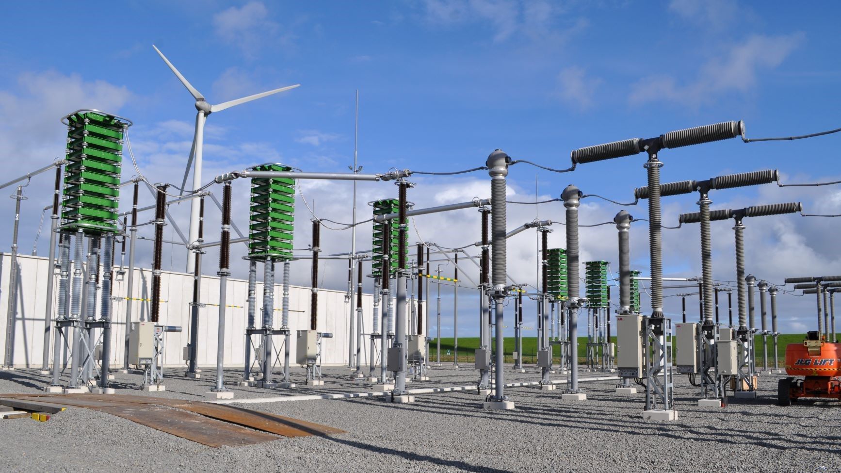 Gemini wind farm onshore high voltage substation